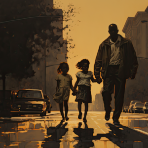 City Afternoon with Dad