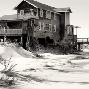 and the sea reclaims