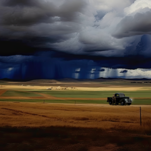 Checking the Eastern fence